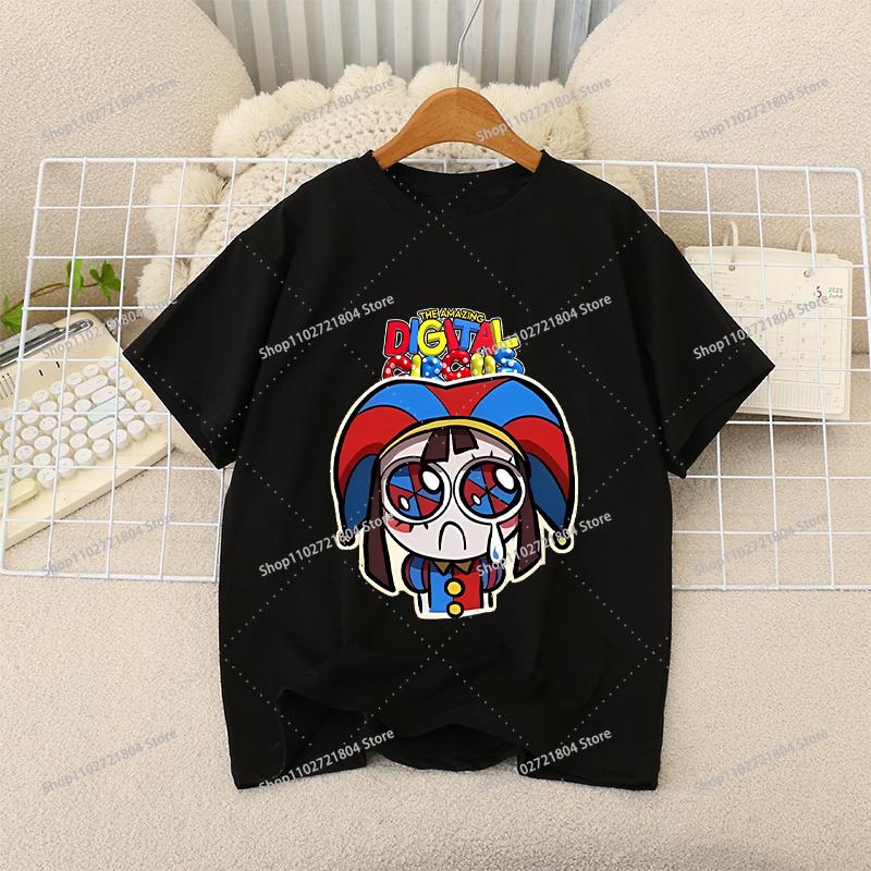 Cute Amazing Digital Circused Tshirt Boys Girls Birthday Tees GiftShort Sleeve Summer Clothing Fashion Comfortable Casual Tops