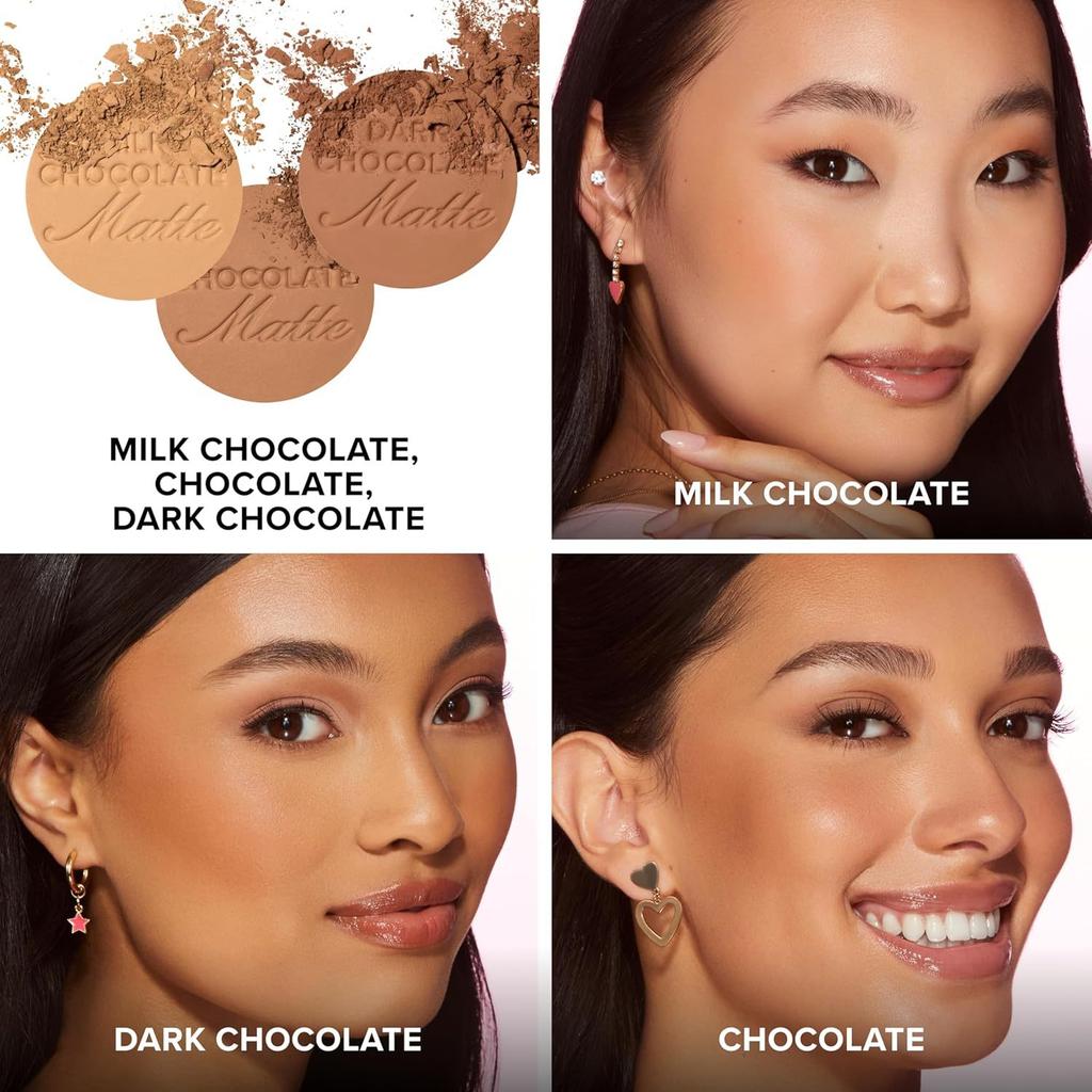 Terra Bronzer Opaca Polvere Contouring Ombreggiatura Naturale Trucco Viso Palette Contouring