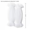 Wedding Sleeves Elastic Cuff Bride Wedding Gloves Soft Gauze Wedding Dress Removable Sleeve Solid Color Detachable Tulle Wedding