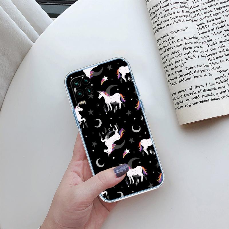 RP14 Cartoon Einhorn Handyhülle für Motorola Moto G10 G20 G30 G31 G32 G34 G35 G41 G42 G50 G51 G52 G55 G60 G60S G62 G71 G72 G75