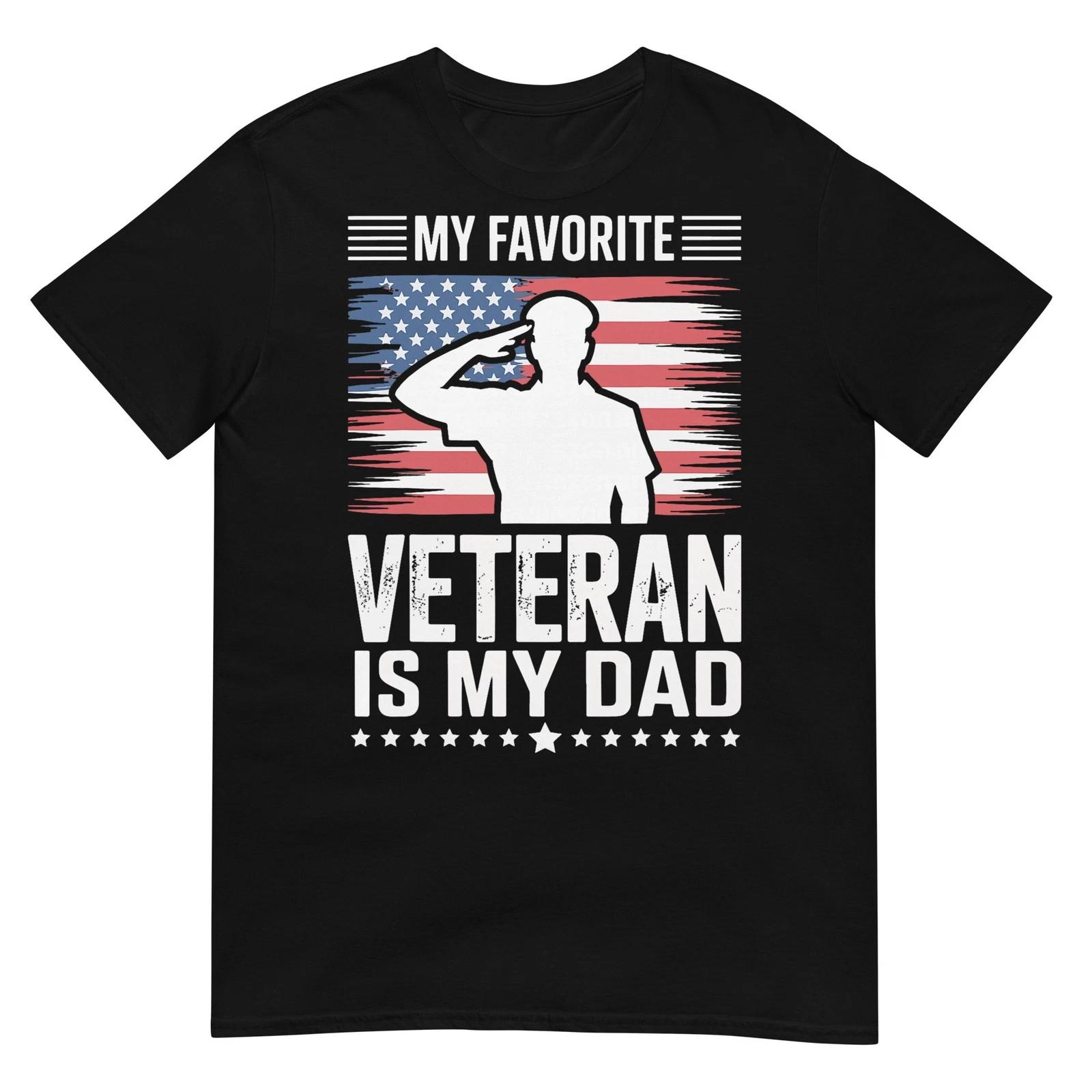 My Favorite Veteran is My Dad T-Shirt 2XL