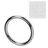 Round Buckle Silver Dog Pet Chest Harness Dog Seat Protector Luggage Accessories Round Buckle