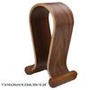 Supporto per Cuffie Headset in Legno per la Casa Display Stand Portaoggetti