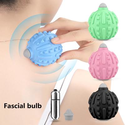 Boule de Massage vibrante, soulagement de la douleur à haute intensité, thérapie physique, masseur musculaire des tissus profonds Portable, boule de Fascia