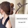 Exquisite Acrylic Claw Clip for Thick Hair - Large High-End Shark Hairpin