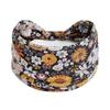 Bohemian Retro Print Yoga Headband: Wide African-Inspired Headscarf for Women