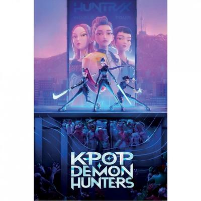 K-Pop Demonų Medžiotojai Pagrindinis Menas Didelis Spaudinys