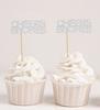 Darling Souvenir| Cheers Cupcake Toppers| Party Dessert Decorations - Pack Of