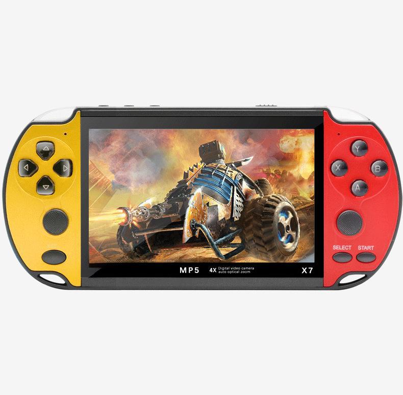 Nowa konsola przenośna X7: 4,3" Retro Nostalgiczny PSP z 8 GB dla Dzieci.