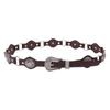 Belt Ladies Engraved Disc Rivet Accessories Splicing Belt Accessories Belt