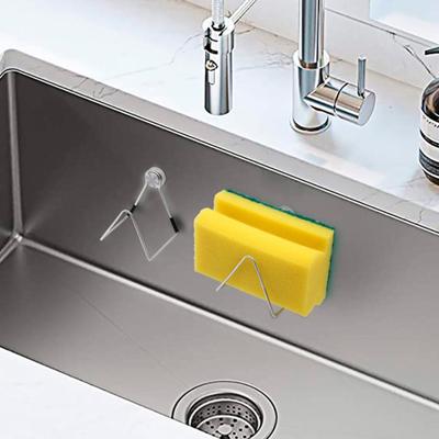 Magnetisk Svamphållare Köksvask Organiserare Inga Borrhål Behövs Lätt att Installera Hängfäste för Svamp