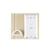 Office Desk Bedroom Clock White LED Weather Station Humidity Gauge Temperature Accuracy 0.1 C Humidity Accuracy 1