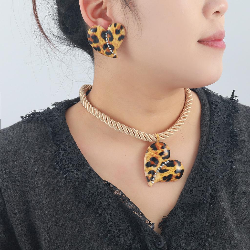 Fashion  Jewelry Set Necklace Earrings For Women Ladies