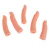 5Pcs/set for Acrylic Gel Silicone Fake Fingers Manicure Nail Art Training Hand Practice Model