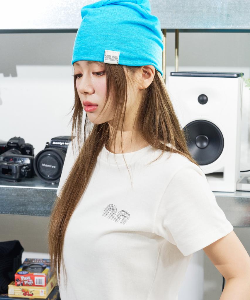 NOT NEW Nn Label Basic Beanie Blue
