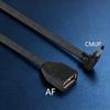 Flat Silicone OTG Data Cable Type C To USB 2.0 Adapter Cord For Connecting U Disk Card Reader Mouse Keyboards