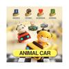 (COW) Baby Push Go Friction Wind-up Cars Toys Press and Go Car Toys Bébé Animal Racing Cars Véhicule