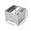 Stainless Steel Tofu Press FoodGrade Homemade Maker Paneer for Vegetarians, Health
