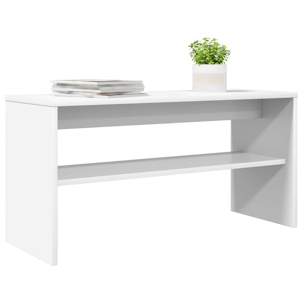 TV Cabinet White 80 x 30 x 40 cm Engineered Wood