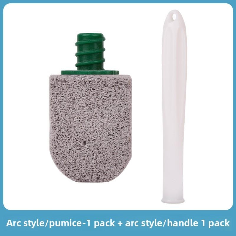 Toilet Brush With Long Handle And Durable Cleaning Block For Bathroom Hygiene