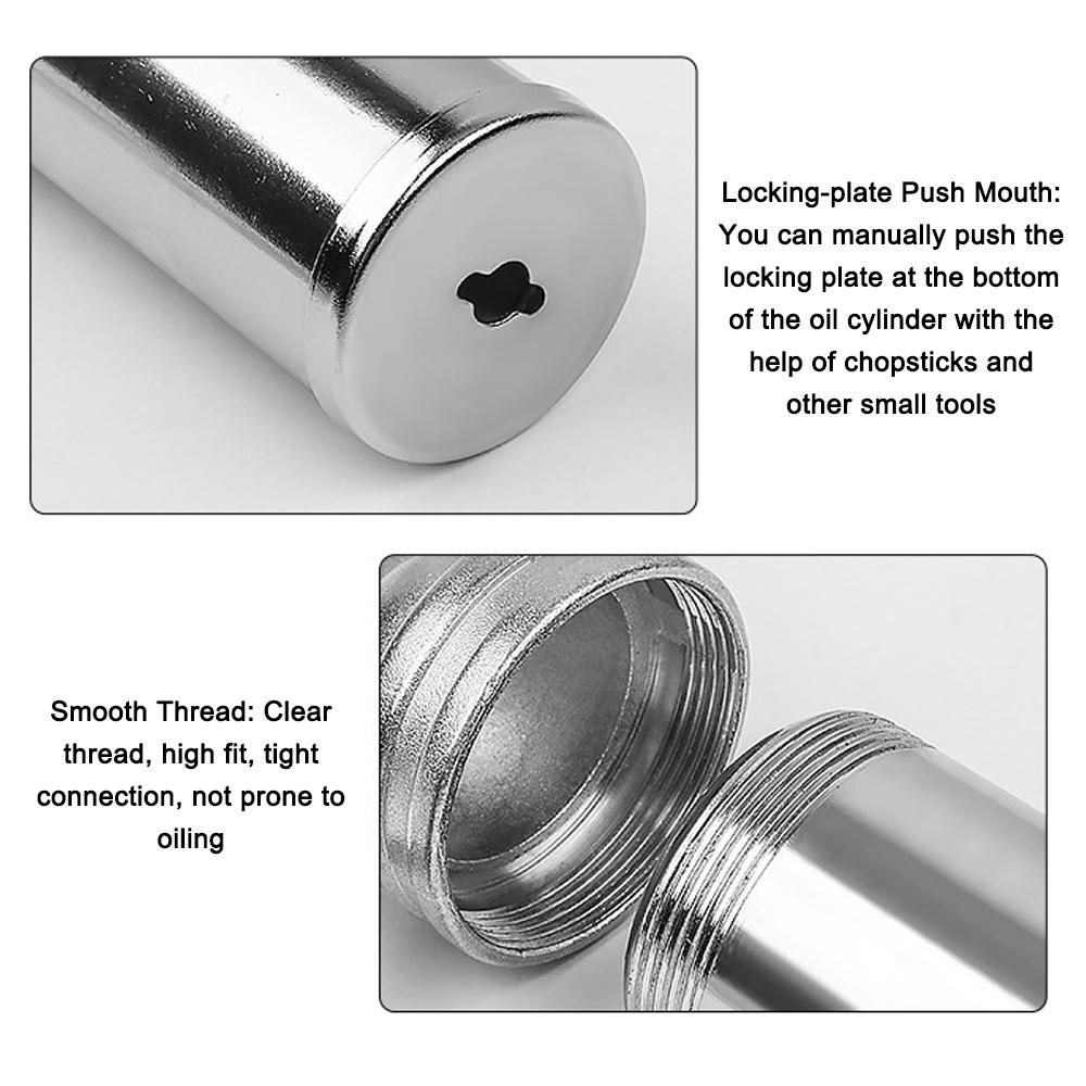 

80 Manual Grease Filling Machine Handheld Pressurized Grease Filler Auto Machinery Oil Excavator Maintenance Repairing Tool