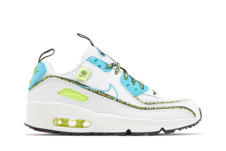 Nike Air Max 90 SE Worldwide Pack Blue Fury Volt (GS)