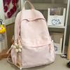 Schoolbag New Japanese Ins High Value Fresh and Sweet Candy Bow Backpack Junior High School Students Lightweight Backpack