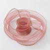 10yards Organza Ribbon Golden Wave Wired Ribbon Gift Bouquet Packaging,Handicrafts,Christmas Birthday Wedding Party Decoration