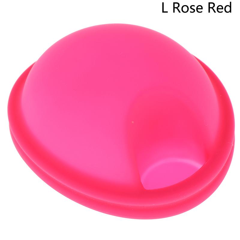 Weicher Silikon Damenbecher Wiederverwendbare Scheibe Zubehör Tampon Binde Alternative Frauen Gesundheitspflege Feminine Hygiene