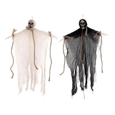 2pcs Skull Specter Ornament Halloween Hanging Specter Skeletons Specter For Outdoor Indoor Decoration