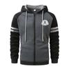 "A"Hoodies for Men Cardigan Zip Hoodies Hooded Pocket Sports&Outdoor Men's Fashion Hoodies & Sweatshirts Streetwear Casual  Men's Coats