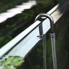 Stainless Steel Aquarium U Shape Tube Connector Air Splitter Valve Fish Tank Air Pump Flow Distributor Valve Tap Lever Control