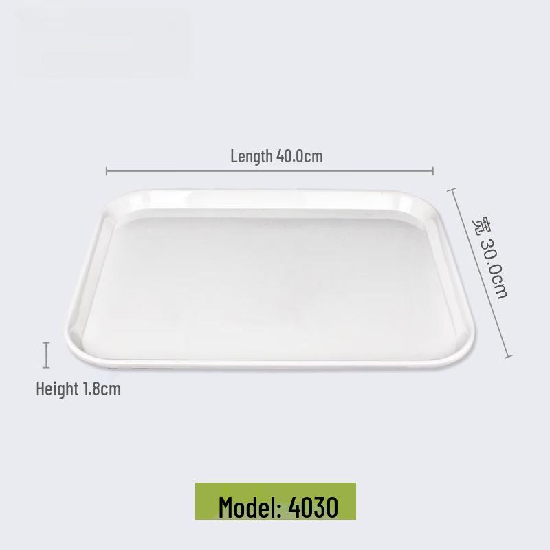 15.7-inch Chinese Style Non-Slip Round Serving Tray