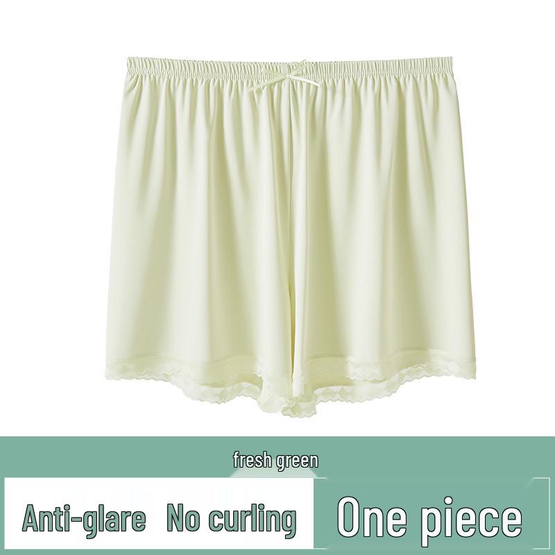 Women s Summer Lace Ice Silk Shorts - Lightweight, Antibacterial, Anti-Exposure, Loose Fit Base Layer 2025. L (110-130 cm)