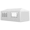 VidaXL Garden Gazebo Reception Tent Marquee White 3x6m Terrace Pavilion 90336
