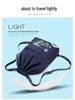 Women's Fashion Embroidery Drawstring Backpack: Oxford Cloth, Foldable Travel Bag