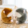 Soft and Cute Spherical Plush Pendant Panda Doll Rabbit Backpack Hanging Pink Pig Keychain Event Gift