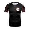 Short Sleeve 3D Printed T-Shirt Breathable Drying Suitable Outdoor Sports Fitness Motorcycle Riding Multi Pattern Optional