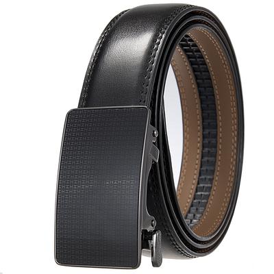 Men'S Fashion Belt, Inner Buckle Automatic Buckle Belt Belt Ly36-8046