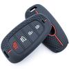 New Silicone Key Fob Cover Case Protect Skin Hood For Hyundai Tucson Solaris Sonata Hybrid Nexo Nx4 Santafe Dn8