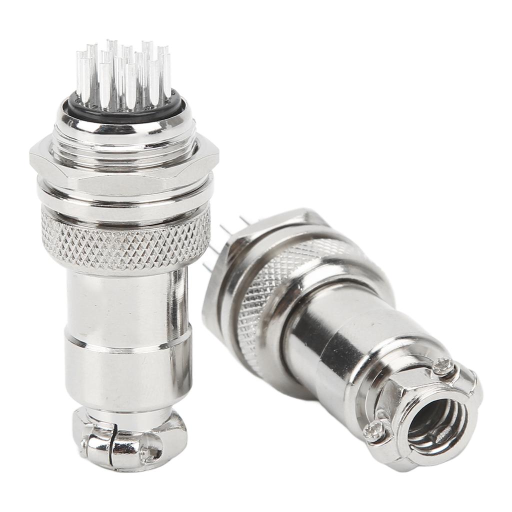 2 Stück Luftfahrtstecker Buchse Verbinder 14 Pin Stecker Buchse Luftfahrtstecker Buchse für Mechanisch