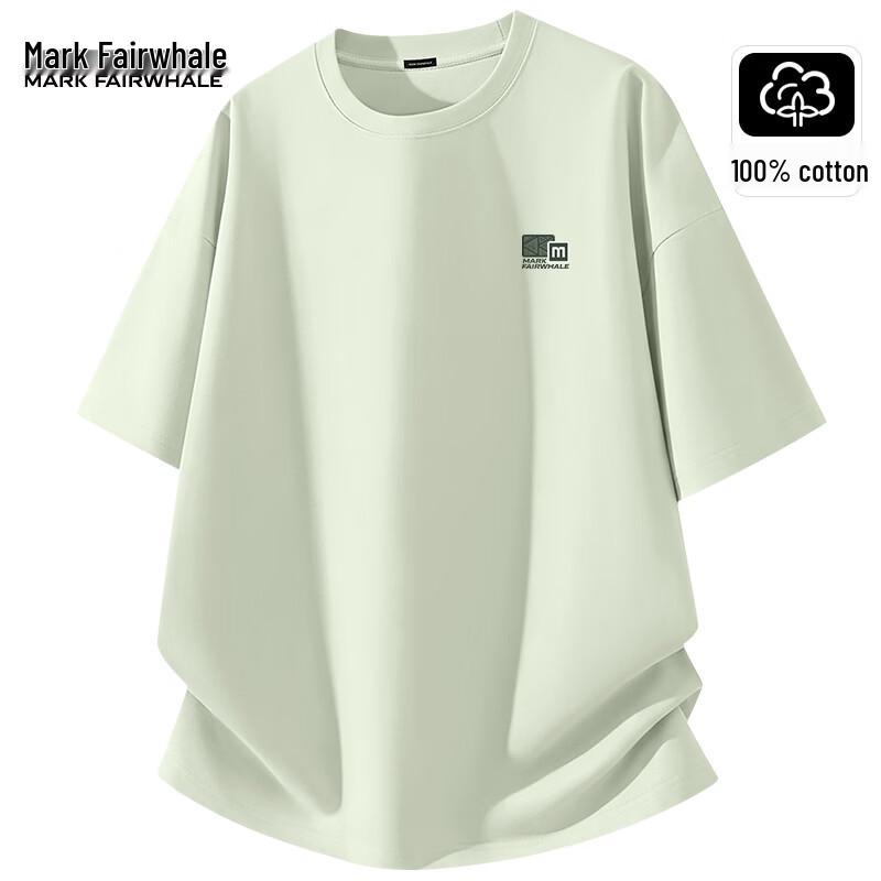 Mark Fairwhale Men's 2026 Summer Loose Cotton T-Shirt