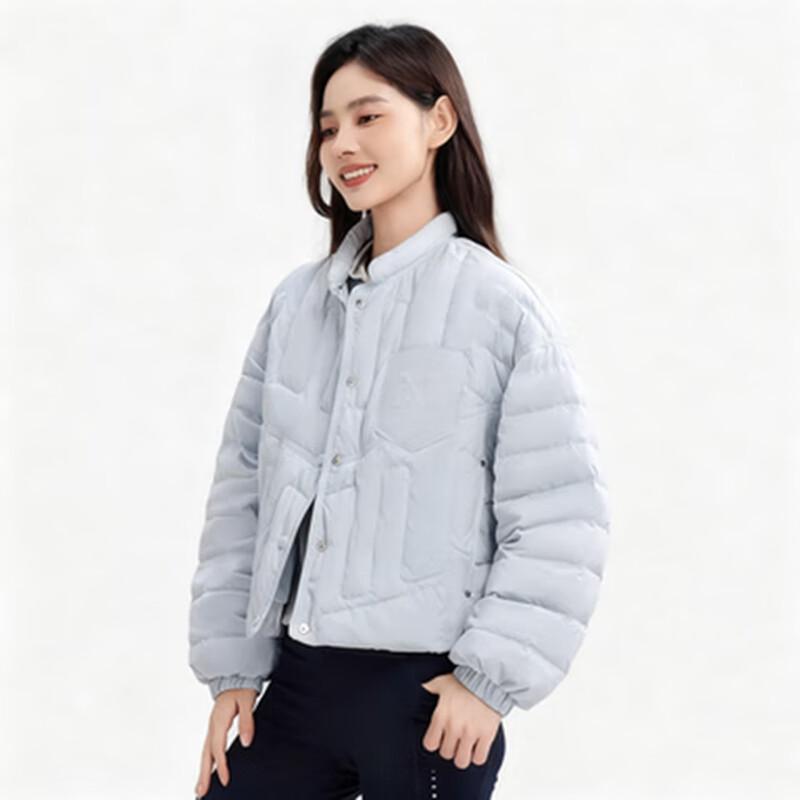 YAYA Women's Short Stand Collar Down Jacket
