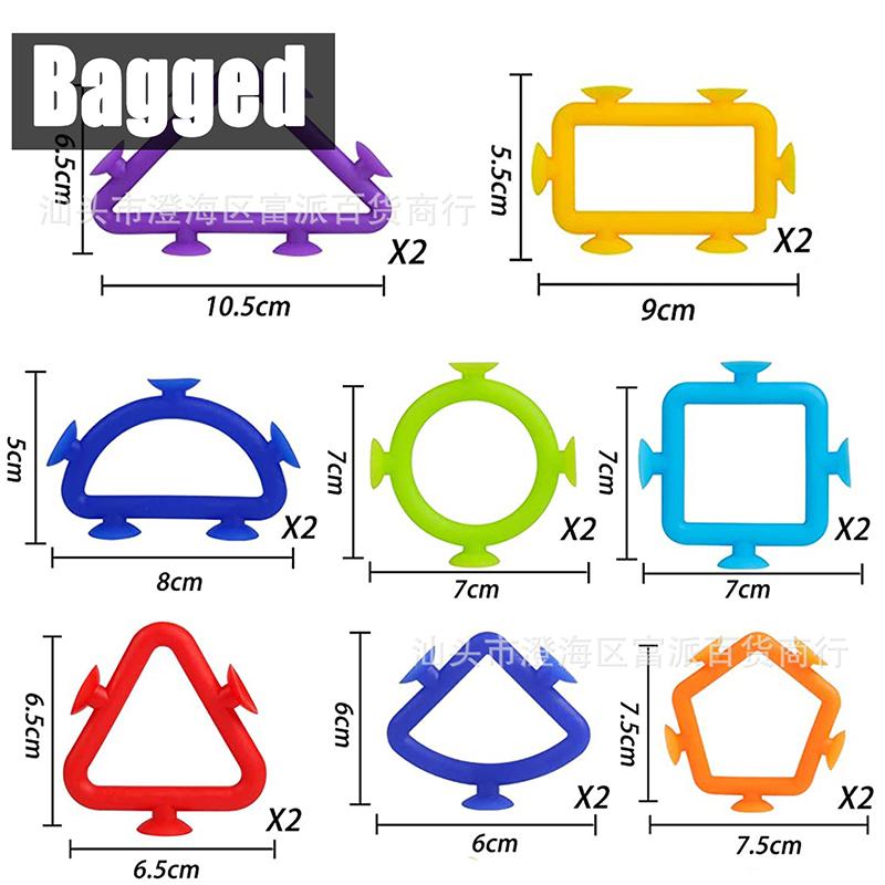 

Мягкая присоска Монтессори, игрушки-дротики, модель на присоске, набор силиконовых строительных блоков в виде животных, сенсорные игры, детские развивающие игрушки S