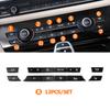 Dashboard Air Conditioner AC Control Button Heater Switch Cover For BMW 5 6 7 Series X5 X6 F10 F11 F07 F06 F12 F01 F02 F15 F16
