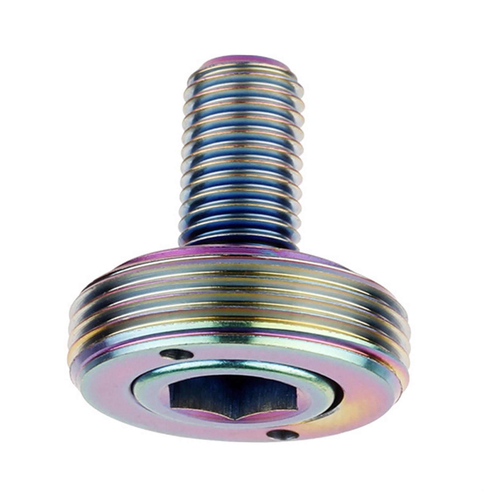 

8x15 мм болт шатуна велосипеда квадратный конусный крепежный винт каретки титановый сплав болт шатуна прочный 2