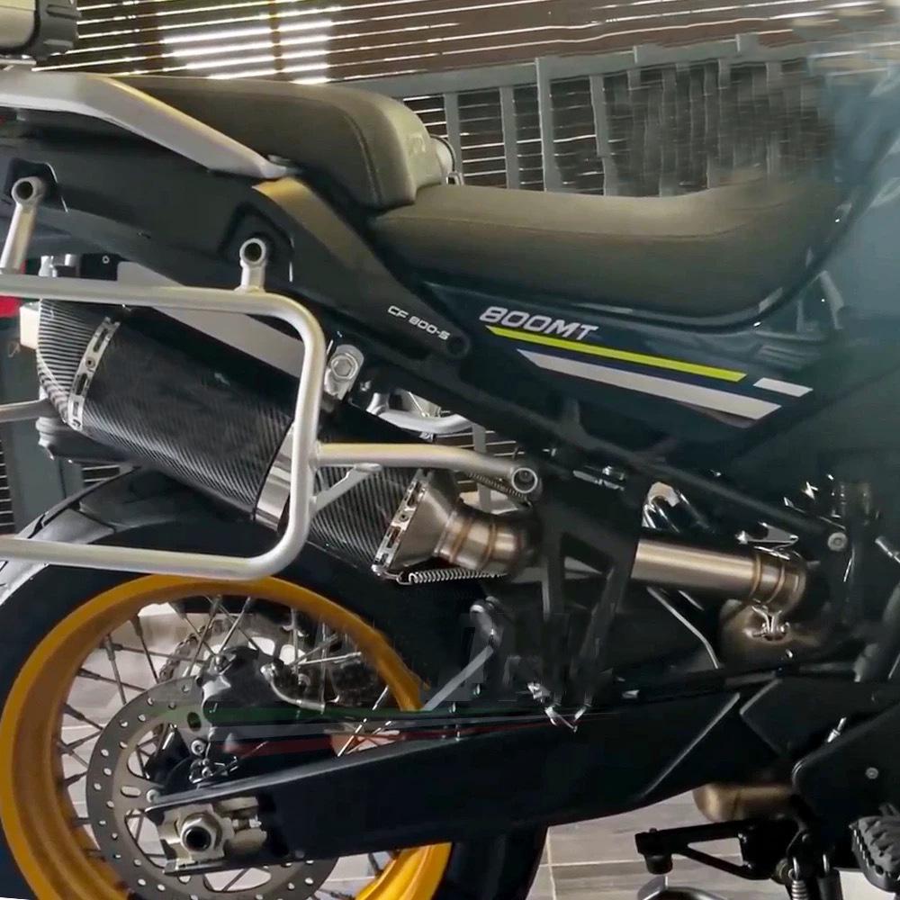 CF800MT Motorcycle Exhaust Mid-Pipe for Models 2021-2024