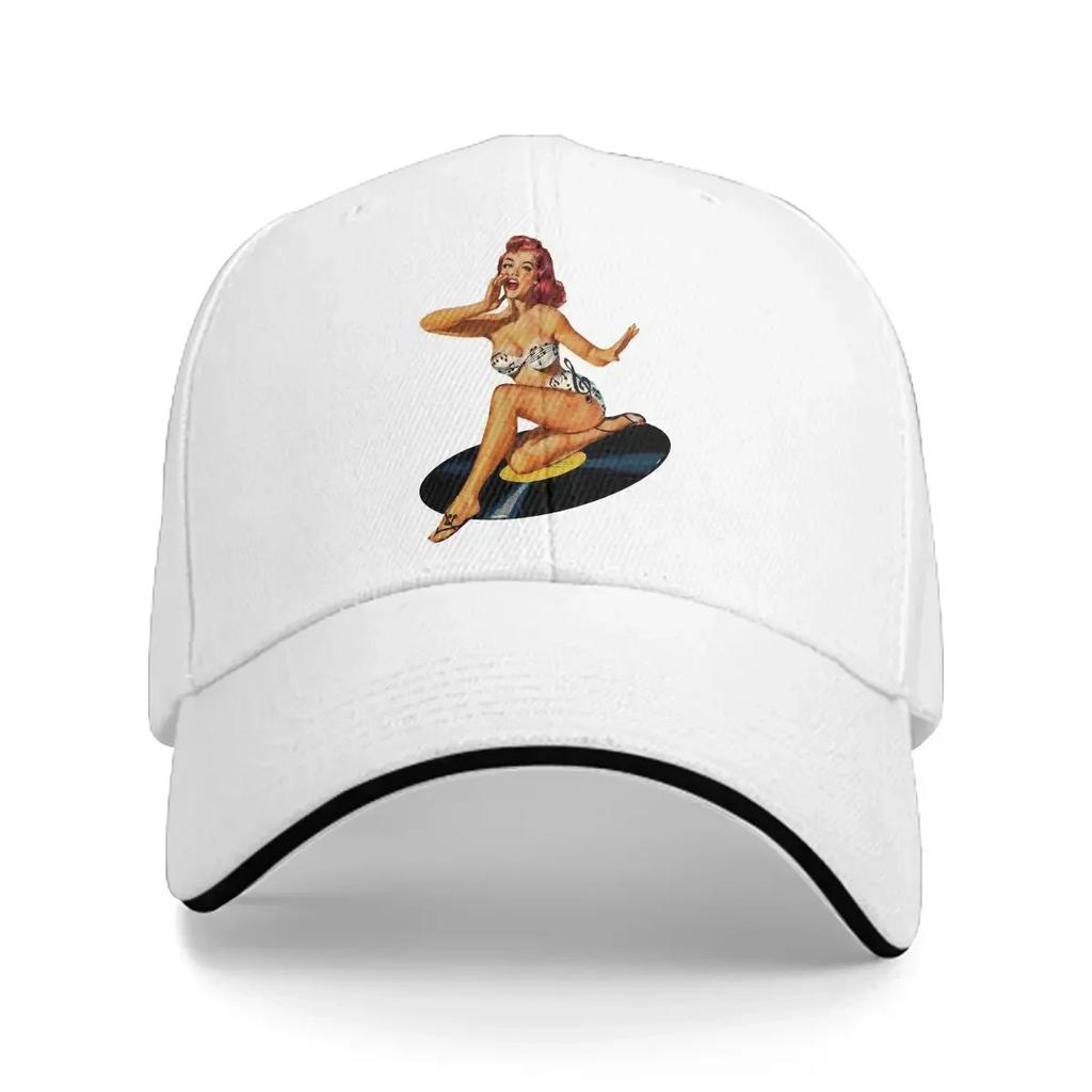Summer Cap Sun Visor Goddess Pin Up Girl Hip Hop Caps Peaked Hats