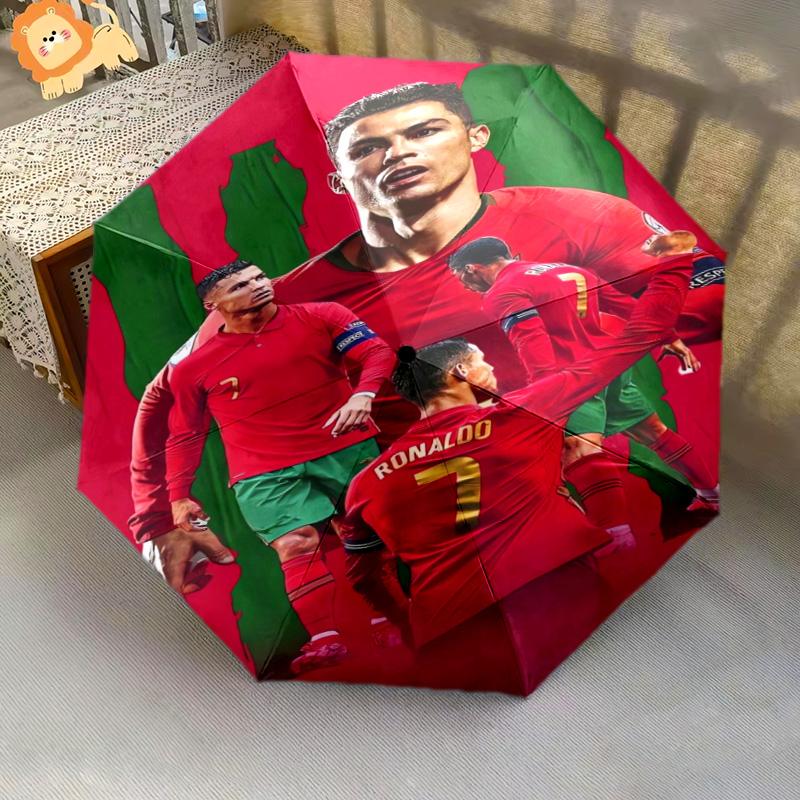 Eredità di Ronaldo Ombrello pieghevole da viaggio Adatto a tutte le stagioni Ombrello da esterno Ombrello parasole