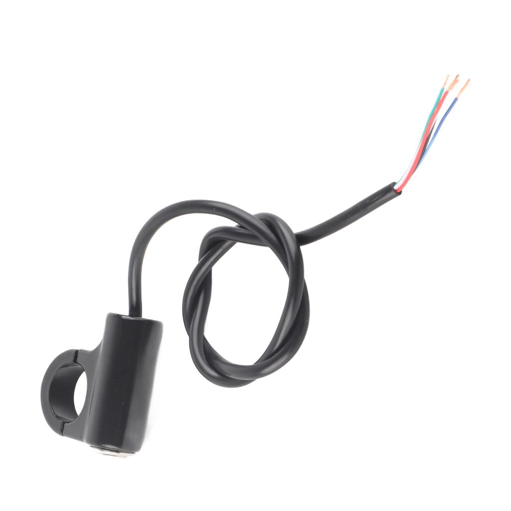 22mm Motorcycle Handlebar Mount Switch Push Button Headlight Brake Fog Lights ON/OFF Blue Ray Version